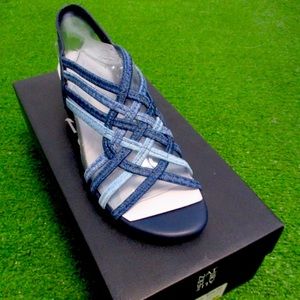 Naturalizer Remix Denim Blue 5.5 M NEW NIB